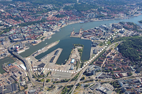 Steconfer - Spårvagnslinjen mellan Lindholmen och Frihamnen  (2)